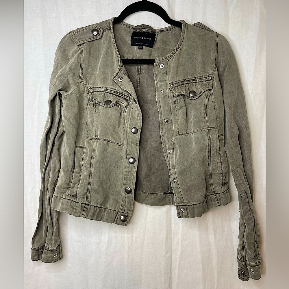 COPY - Lucky Brand Military Jacket Size XS